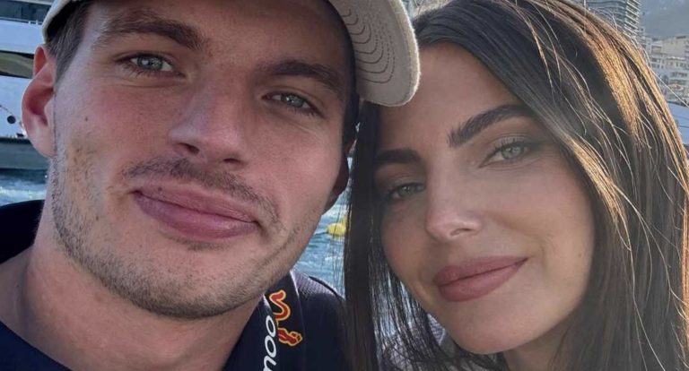 Verstappen is still on vacation with girlfriend Kelly and her daughter, Penelope.