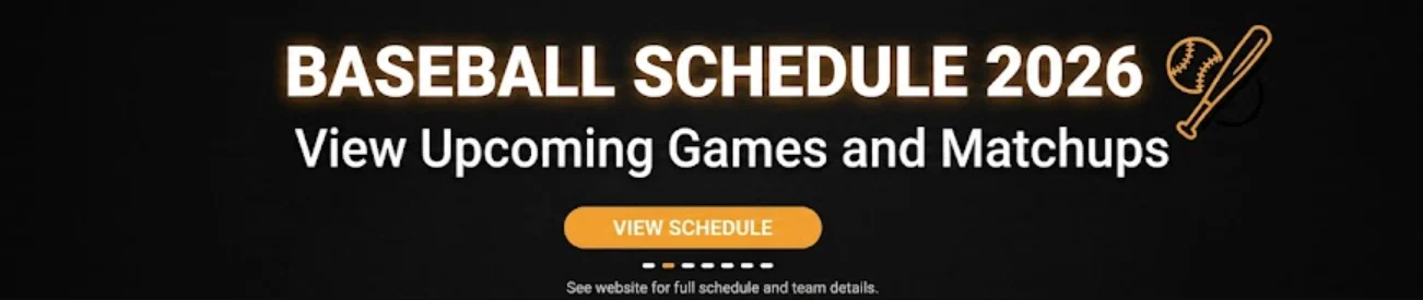 Baseball schedule 2026 regular season calendar
